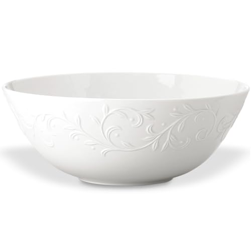 806682 Opal Innocence Carved Serving Bowl