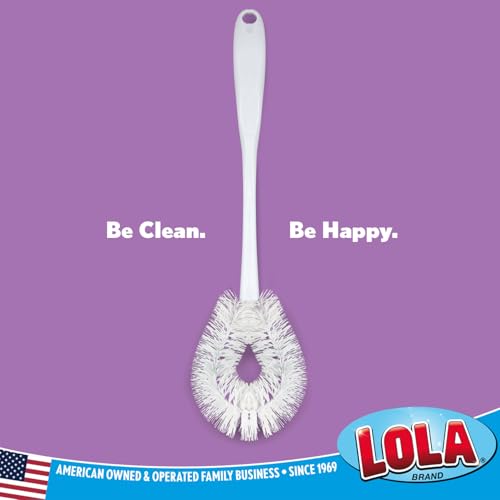 Toilet Bowl Brush Curved Head (4 Count)