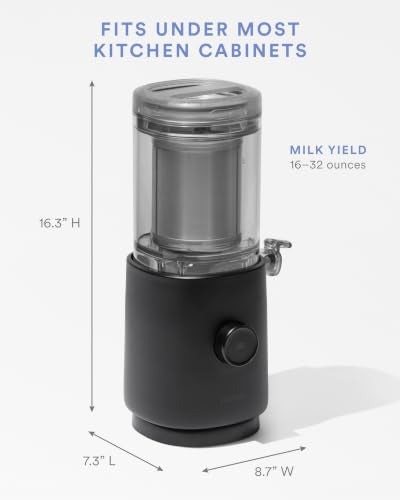 M1 - Plant-Milk Maker - Homemade oat and nut milk - Black