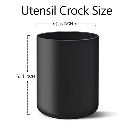 Black Kitchen Utensil Holder for Countertop