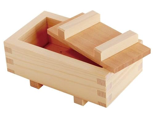 Wooden Rectangular Sushi Press Mold Maker Rice Mold Rice Cake Mold Oshizushi Mold Box