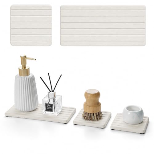 Diatomaceous Earth Sink Organizer Tray Set (3 Count)