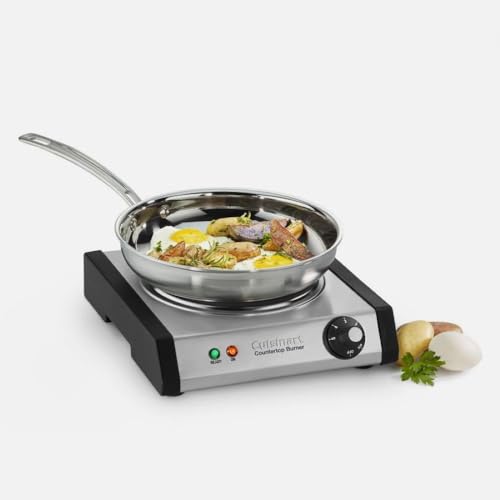 CB-30P1 Cast-Iron Single Burner, Stainless Steel