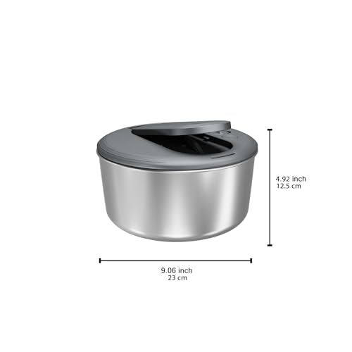 Swift Dry Stainless Steel Salad Spinner