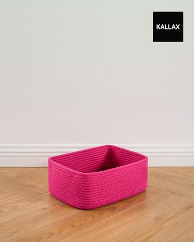 Small Woven Storage Basket for Organizing (3 Count)