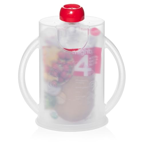Original Squeeze Proof Flipping Holder with Open Bottom for Food Pouches & Juice Boxes