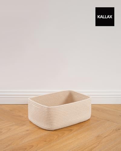Small Woven Storage Basket for Organizing (3 Count)