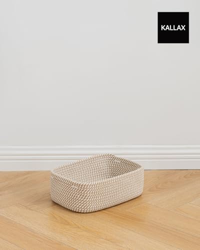 Small Woven Storage Basket for Organizing (3 Count)