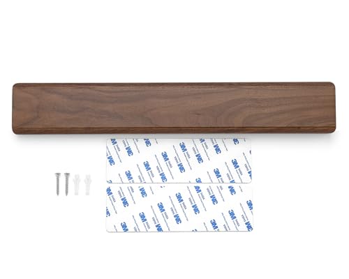 Walnut Wood Knife Magnetic Strips 16 Inch