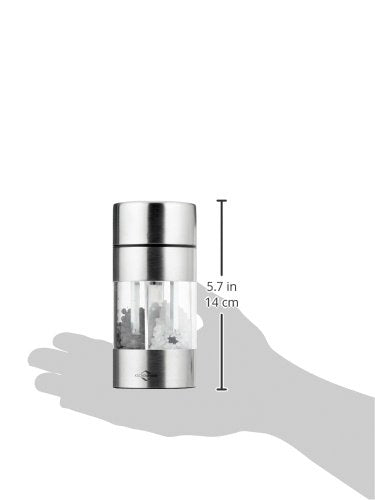 Refillable Salt Grinder & Pepper Mill Set