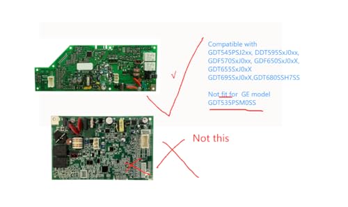 WD21X24901 Dishwasher Control Board compatible with GE dishwashers