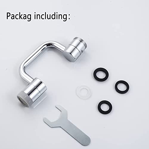 Universal 1080° Rotating Faucet Extender Aerator