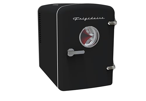Retro 9 Can Mini Personal Fridge Portable Cooler