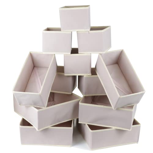 12 Pack Drawer Organizer Clothes (12 Count)