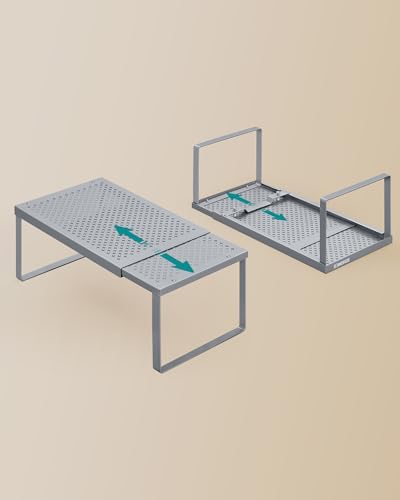 Spice Rack Expandable Kitchen Countertop Shelf (2 Count)
