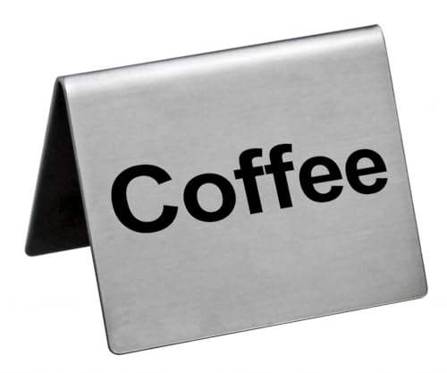 Stainless Steel Table Tent Sign (6 Count)