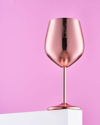 Stainless Steel Wine Glass (2 Count)