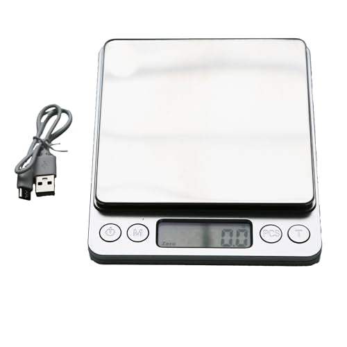 Large 3kg 6.6lb Kitchen Scale w 0.1g