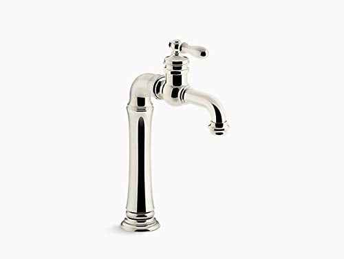 K-99268-SN Artifacts Gentleman's Single Handle Bar Faucet, Vibrant Polished Nickel