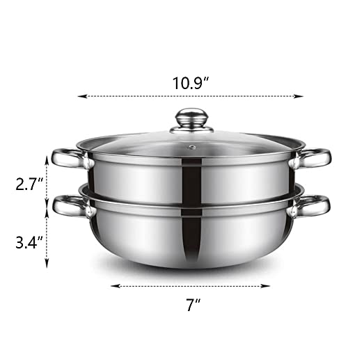 Steamer Pot for Cooking 4 Quart Steamer Pot 2