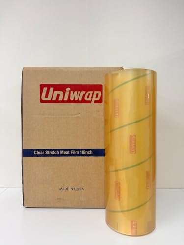 Uniwrap 2 rolls of Food wrapping Plastic Cling Film for Manual & Automatic Overwrap