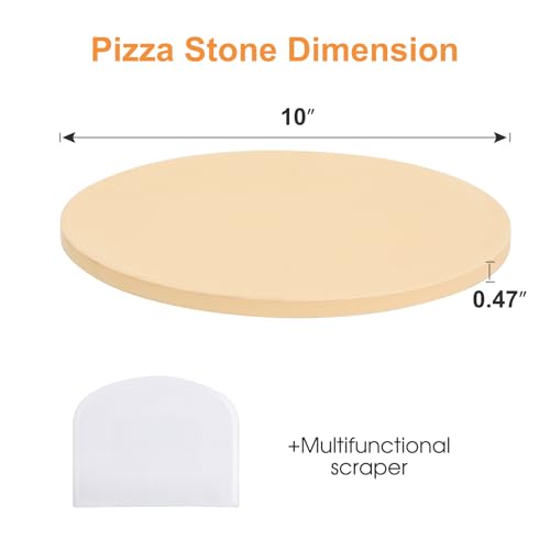 Small 10 inch Round Pizza Stone