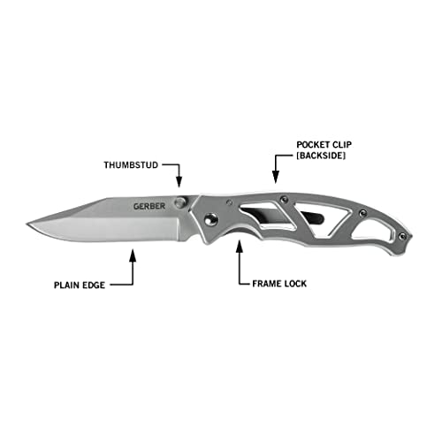 Gear Paraframe I EDC Folding Pocket Knife with Clip