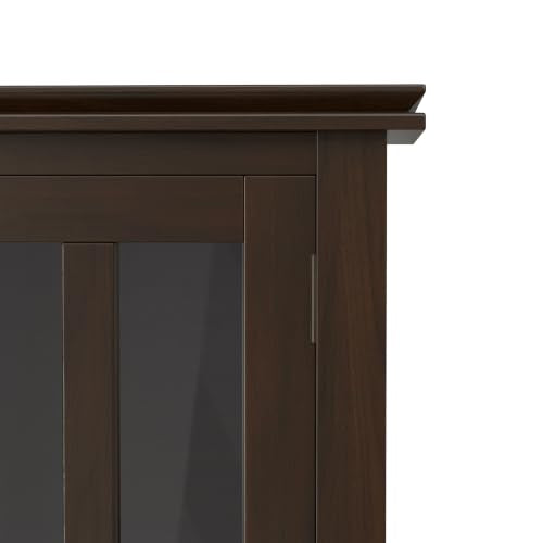 Artisan 38" Wide Solid Wood Cabinet in Brunette Brown