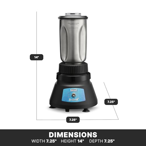 BevBasix Bar Blender with 32 oz Stainless Steel Jar