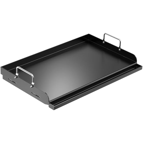 25 x 16 Inch NanoCeramic Cast Iron Griddle for Gas Grills
