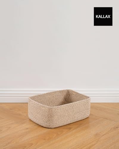 Small Woven Storage Basket for Organizing (3 Count)