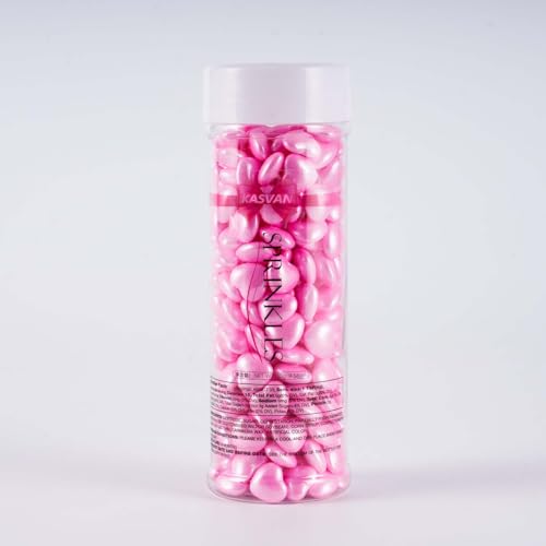 Pink Heart Shapes Sprinkles (4.58 Ounce)