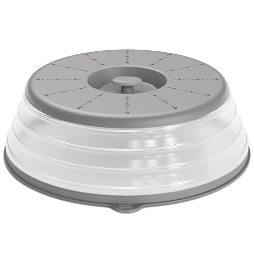 Microwave Splatter Cover Vented for Food with Hook Hole