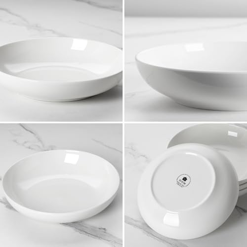 10" Large Pasta Bowls Set of 4 (4 Count)