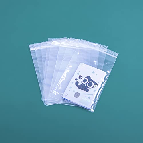 500 Count 3" x 5" Small Zip Bags
