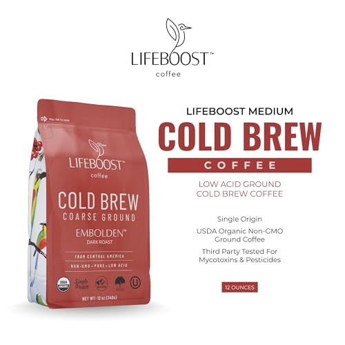 Dark Cold Brew Ground Coffee (12 Ounce)
