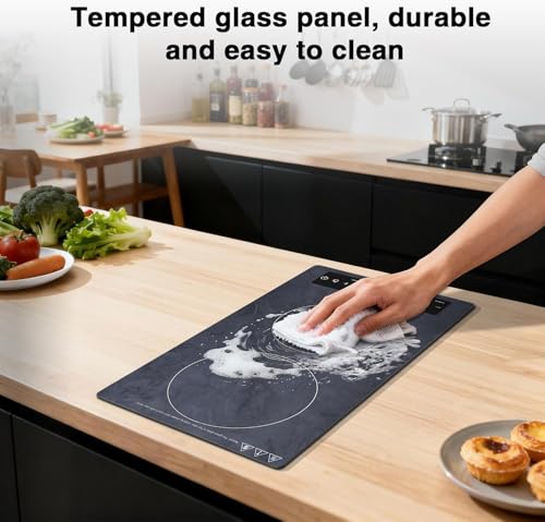 Double Induction Cooktop Portable Electric Cooktop 12'' Hot Plate