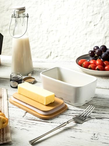 Covered Butter Dish for Countertop