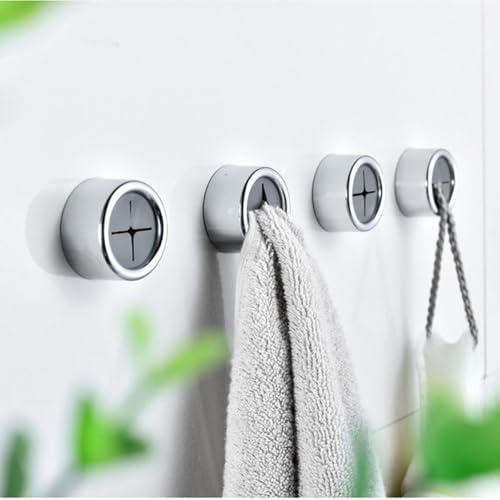 iBetterLife Adhesive Towel Holder for Kitchen (4 Count)