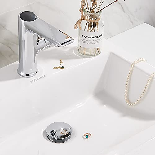 Pop Up Drain Without Overflow (2 Count)
