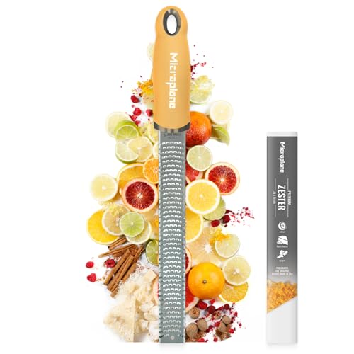 Premium Classic Zester Grater in Lemon Cream color