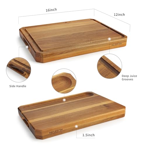 Acacia Wood Cutting Boards for Kitchen
