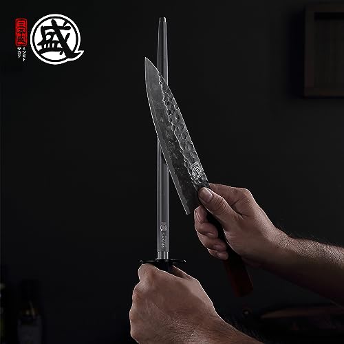 12 Inch Round Honing Steel for Knives