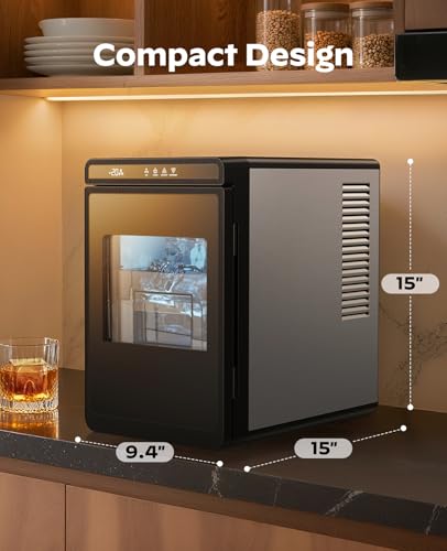 Clear Ice Cube Maker Countertop