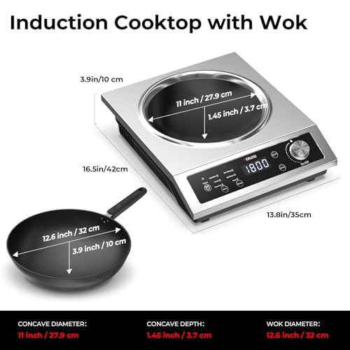 Commercial Induction Cooktop
