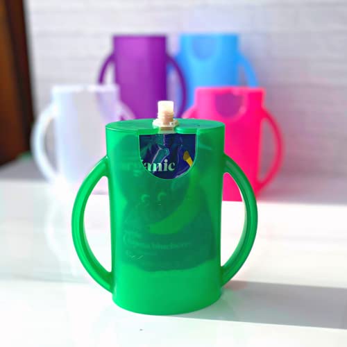 Original Squeeze Proof Flipping Holder with Open Bottom for Food Pouches & Juice Boxes