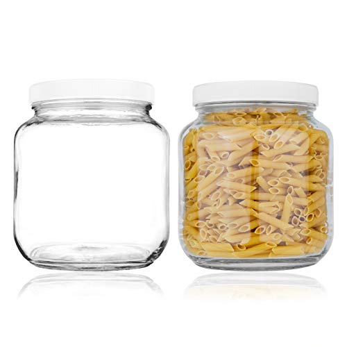 Half Gallon Mason Jar (2 Count)