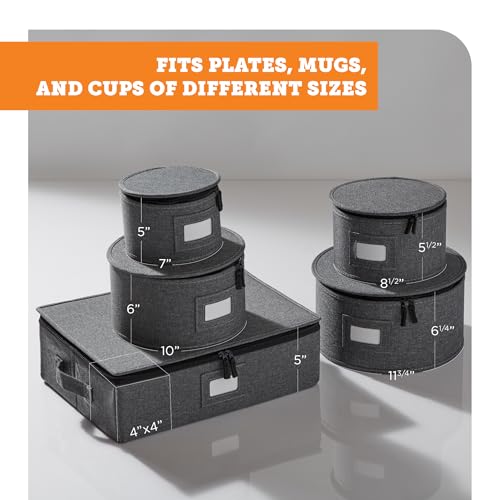 5 Piece Premium China Storage Set