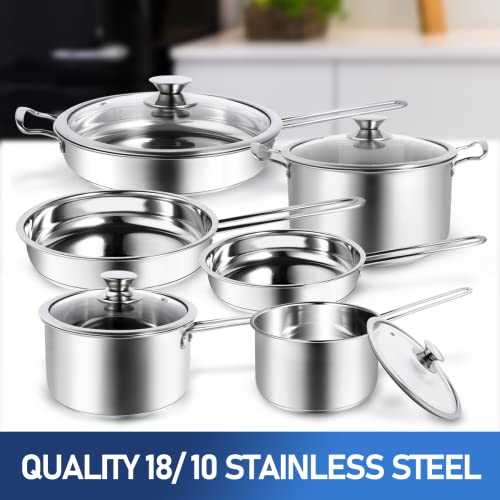 10 Piece Pots and Pans Set