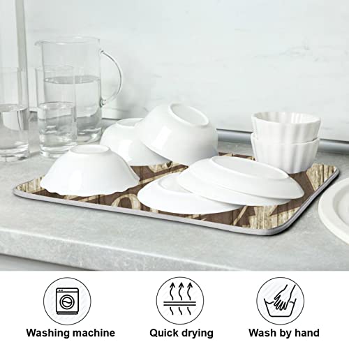 Super Absorbent Dish Drying Mat